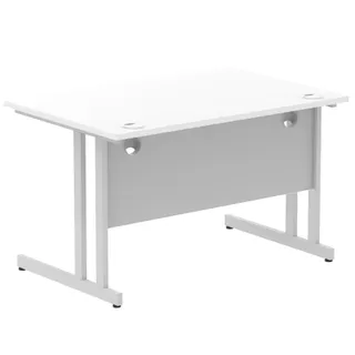 Impulse Straight Desk Cantilever Leg