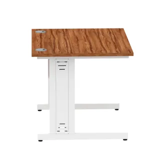 Impulse Straight Desk Cable Managed Leg