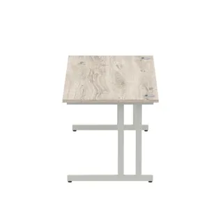 Impulse Straight Desk Cantilever Leg