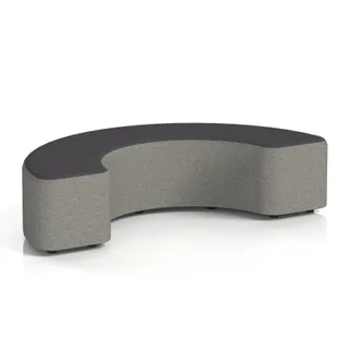Harlestone Curved Stool in Two Tone