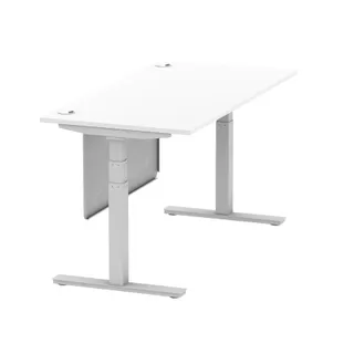 Air Height Adjustable Desk With Cable Ports