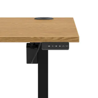 Air Lite Height Adjustable Desk With Cable Ports