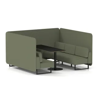 Brixworth Bench Booth in Single Tone