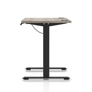 Air Lite Height Adjustable Slimline Desk With Cable Ports