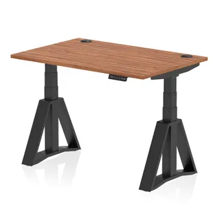 Air Height Adjustable Desk With Cable Ports
