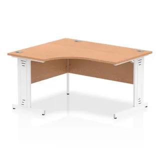 Impulse Crescent Desk Cable Managed Leg