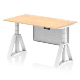 Air Height Adjustable Desk With Cable Ports