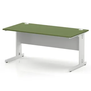 Impulse Straight Desk Cable Managed Leg