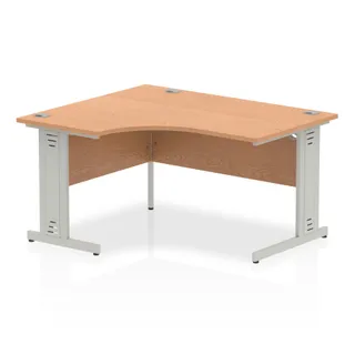Impulse Crescent Desk Cable Managed Leg