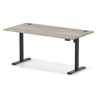 OE - Air Lite Height Adjustable Desk With Cable Ports