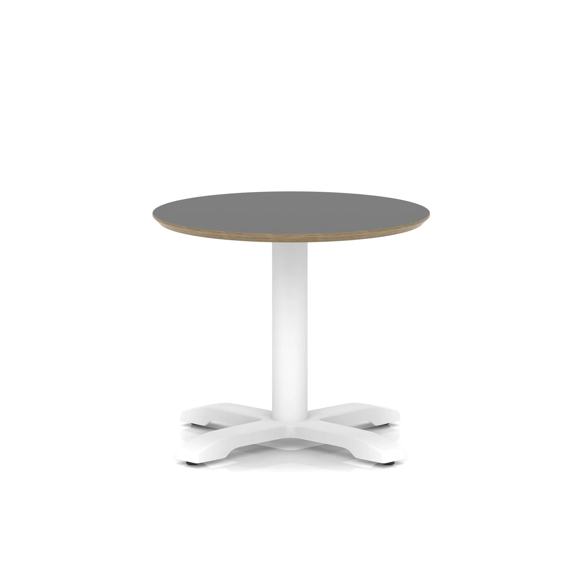 Brixworth Round Coffee Table With Cross Base