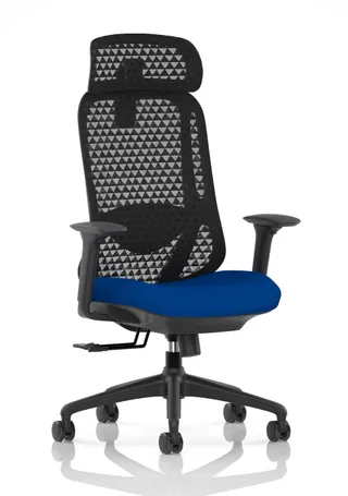 Prism Ergonomic Mesh Back Office Chair with Adjustable Arms