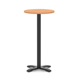 Italia Round Poseur Table With Cross Base