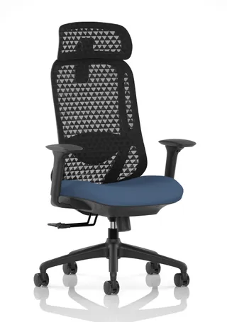 Prism Ergonomic Mesh Back Office Chair with Adjustable Arms