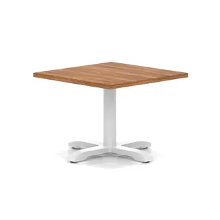 EE - Italia Square Coffee Table With Cross Base