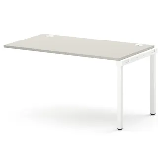 Impulse Single Row Bench Desk Extension Kit
