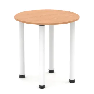Impulse Round Table With Post Leg