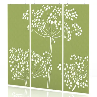 Sch! Acoustic Wall and Hanging Screens (3 Panels)