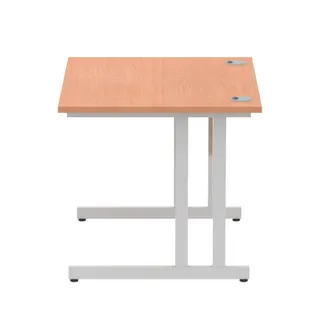 Impulse Straight Desk Cantilever Leg