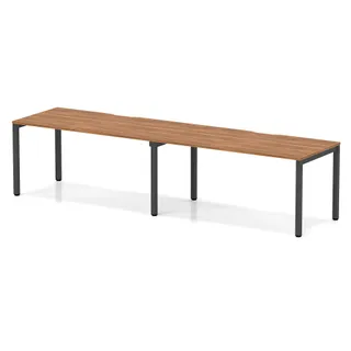 Evolve Plus Single Row Bench Desk - 2 Person