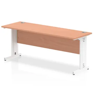 Impulse Slimline Desk Cable Managed Leg