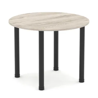 Impulse Round Table With Post Leg