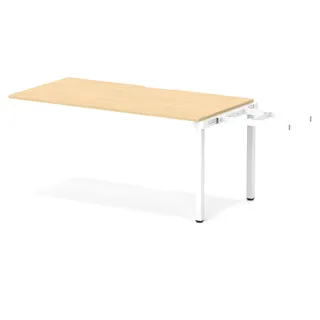 Evolve Plus Single Row Bench Desk Extension Kit