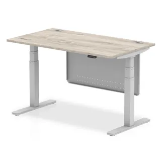 Air Height Adjustable Desk With Cable Ports