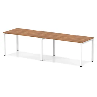 Evolve Plus Single Row Bench Desk - 2 Person