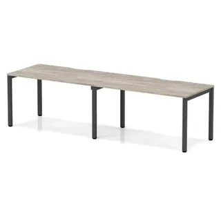 Evolve Plus Single Row Bench Desk - 2 Person