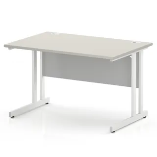 Impulse Straight Desk Cantilever Leg
