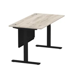 Air Height Adjustable Desk With Cable Ports