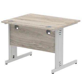 Impulse Straight Desk Cable Managed Leg