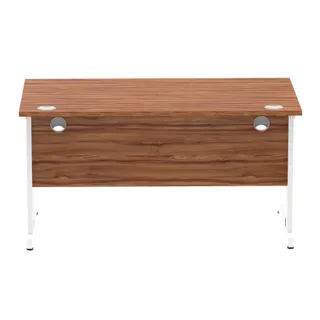 Impulse Straight Desk Cable Managed Leg