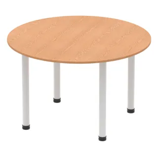 Impulse Round Table With Post Leg