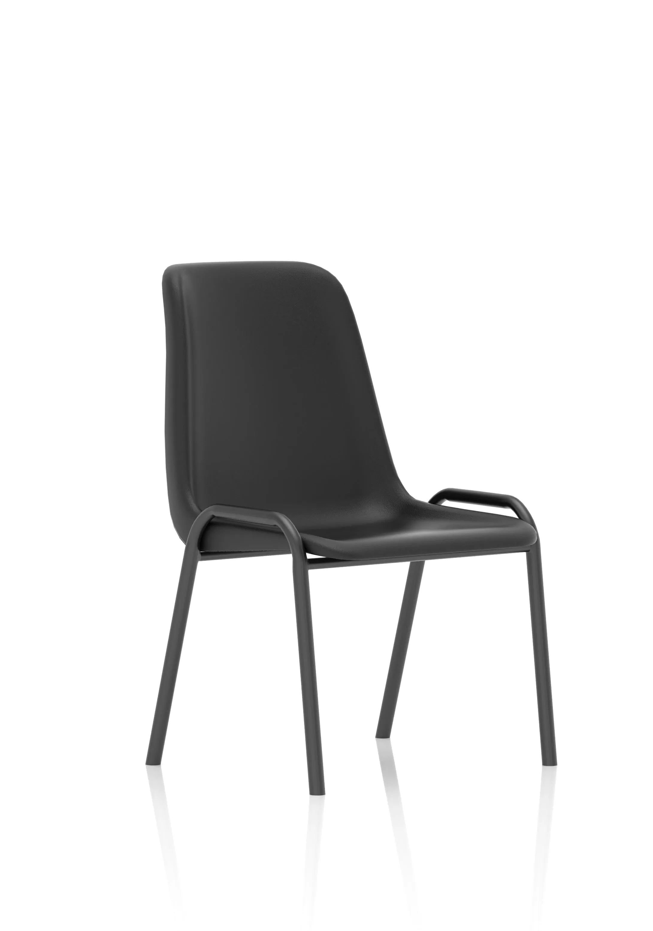 EE - Polly Medium Back Stacking Polypropylene Visitor Chair