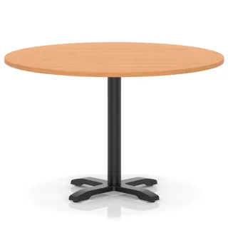 EE - Italia Round Poseur Table With Cross Base