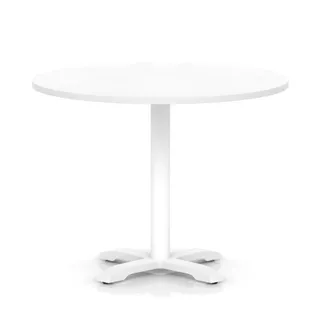 EE - Italia Round Poseur Table With Cross Base