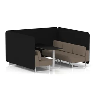 Brixworth Bench Booth in Two Tone