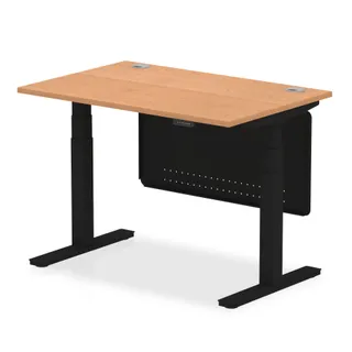 Air Height Adjustable Desk With Cable Ports