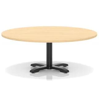 EE - Italia Round Coffee Table With Cross Base