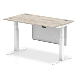 Air Height Adjustable Desk With Cable Ports
