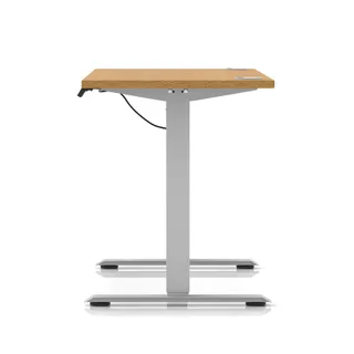 Air Lite Height Adjustable Slimline Desk With Cable Ports