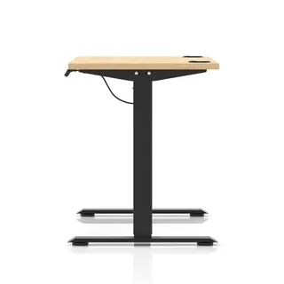 Air Lite Height Adjustable Slimline Desk With Cable Ports