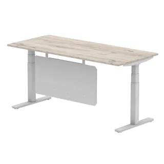 Air Height Adjustable Desk With Cable Ports