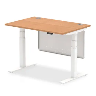 Air Height Adjustable Desk With Cable Ports