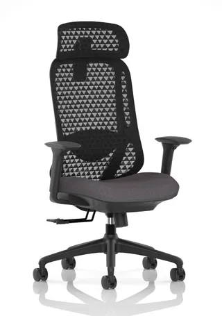 Prism Ergonomic Mesh Back Office Chair with Adjustable Arms