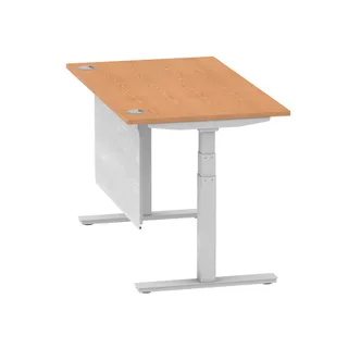 Air Height Adjustable Desk With Cable Ports