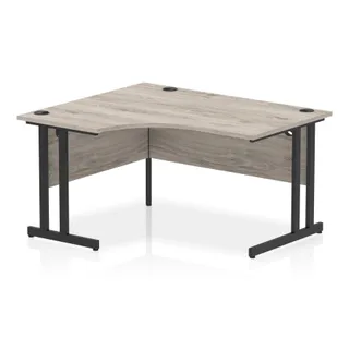 OE - Impulse Crescent Desk Cantilever Leg