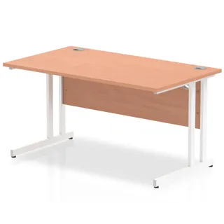 Impulse Straight Desk Cantilever Leg